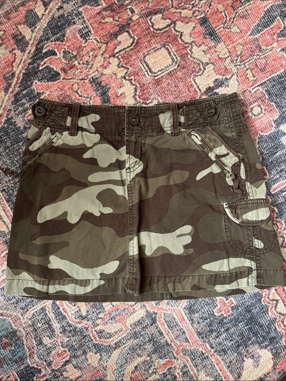 Gap camo mini skirt 4